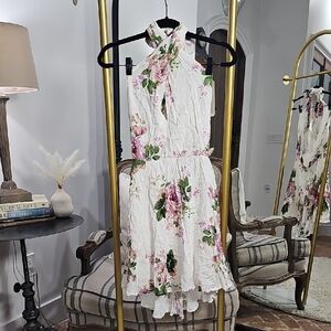 Lulu's White Rayon Fabric